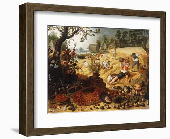 The Four Seasons - Summer-Sebastian Vrancx-Framed Giclee Print