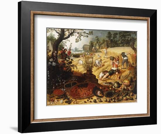 The Four Seasons - Summer-Sebastian Vrancx-Framed Giclee Print