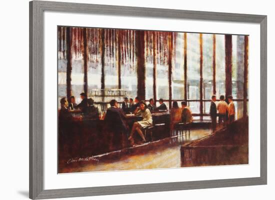 The Four Seasons, The Seagram Building, New York-Clive McCartney-Framed Giclee Print