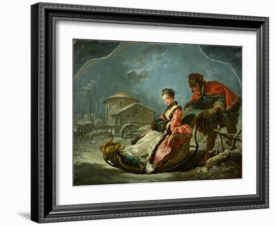 The Four Seasons: Winter, 1755-Francois Boucher-Framed Giclee Print