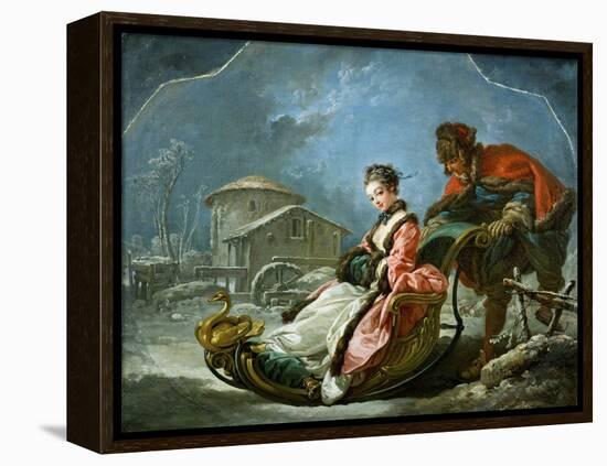 The Four Seasons: Winter-Francois Boucher-Framed Premier Image Canvas