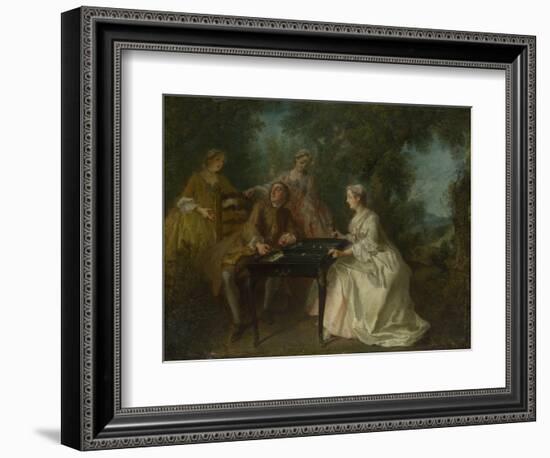 The Four Times of Day: Afternoon, C. 1740-Nicolas Lancret-Framed Giclee Print