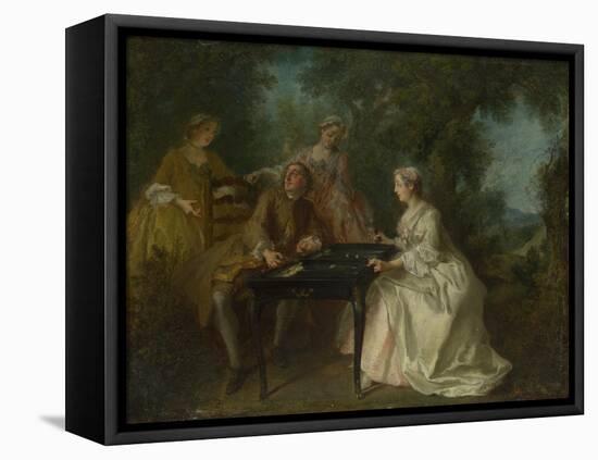 The Four Times of Day: Afternoon, C. 1740-Nicolas Lancret-Framed Premier Image Canvas