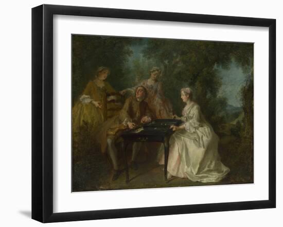 The Four Times of Day: Afternoon, C. 1740-Nicolas Lancret-Framed Giclee Print