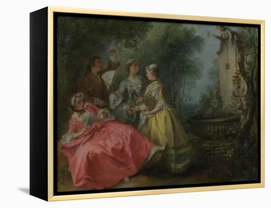 The Four Times of Day: Midday, C. 1740-Nicolas Lancret-Framed Premier Image Canvas