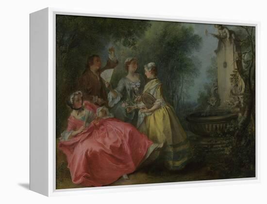 The Four Times of Day: Midday, C. 1740-Nicolas Lancret-Framed Premier Image Canvas