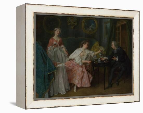 The Four Times of Day: Morning, C. 1740-Nicolas Lancret-Framed Premier Image Canvas