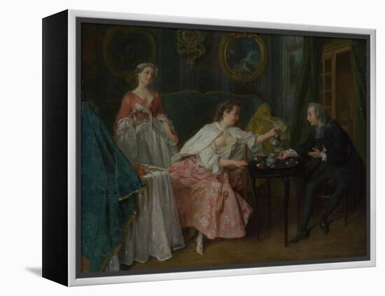 The Four Times of Day: Morning, C. 1740-Nicolas Lancret-Framed Premier Image Canvas