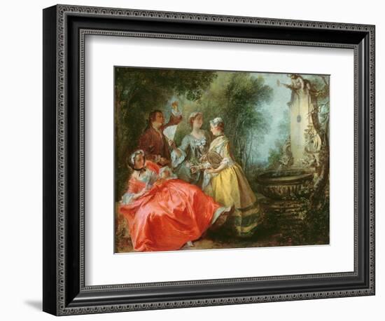 The Four Times of the Day: Midday, C.1739-41-Nicolas Lancret-Framed Giclee Print