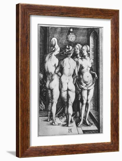 The Four Witches, 1497-Albrecht Durer-Framed Giclee Print