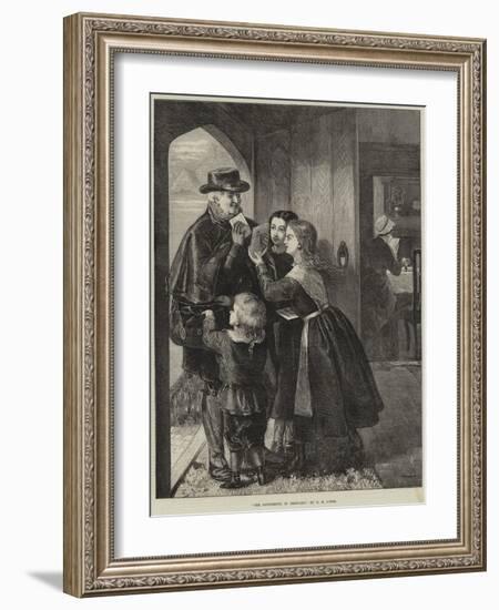 The Fourteenth of February-George Bernard O'neill-Framed Giclee Print