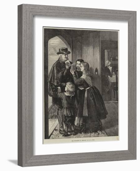 The Fourteenth of February-George Bernard O'neill-Framed Giclee Print