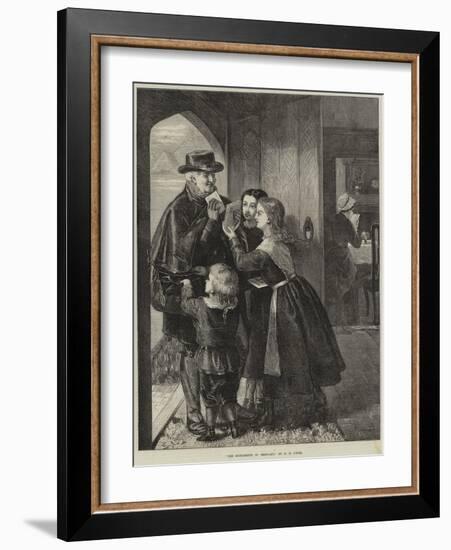 The Fourteenth of February-George Bernard O'neill-Framed Giclee Print