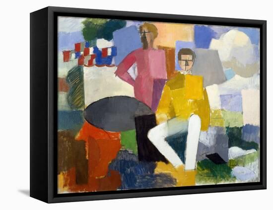 The Fourteenth of July, 1914 (Oil on Canvas)-Roger de La Fresnaye-Framed Premier Image Canvas