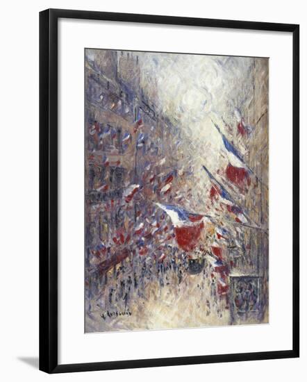 The Fourteenth of July in Paris-Gustave Loiseau-Framed Giclee Print