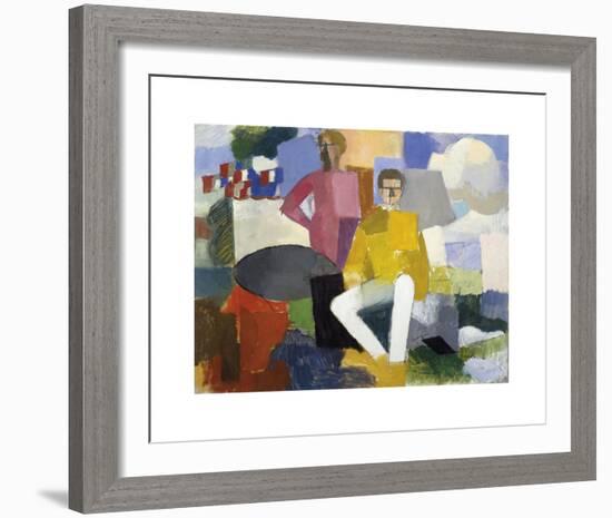 The Fourteenth of July-Roger De La Fresnaye-Framed Premium Giclee Print