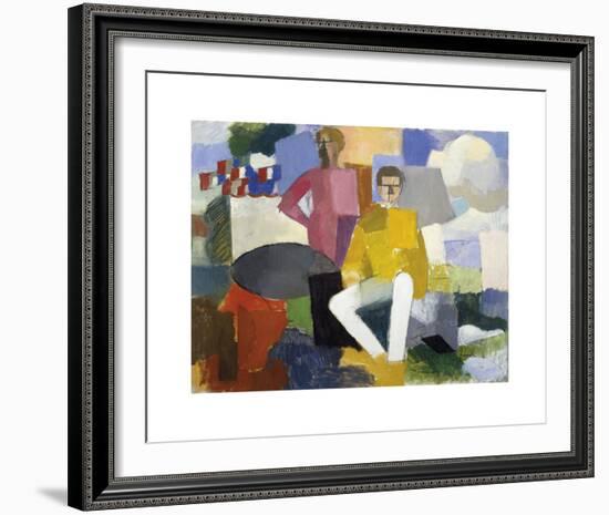 The Fourteenth of July-Roger De La Fresnaye-Framed Premium Giclee Print