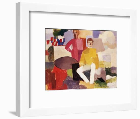 The Fourteenth of July-Roger de La Fresnaye-Framed Premium Giclee Print