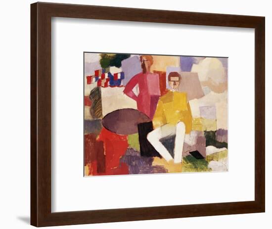 The Fourteenth of July-Roger de La Fresnaye-Framed Premium Giclee Print