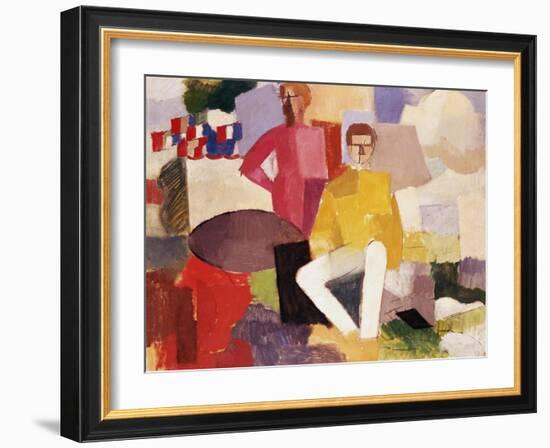 The Fourteenth of July-Roger de La Fresnaye-Framed Giclee Print