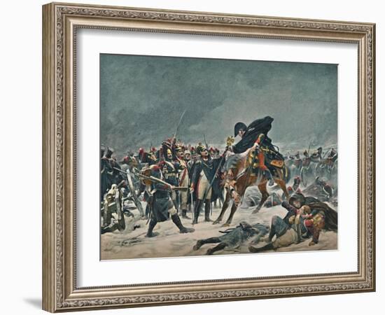 'The Fourteenth of the Line at Eylau', February 1807, (1896)-Unknown-Framed Giclee Print