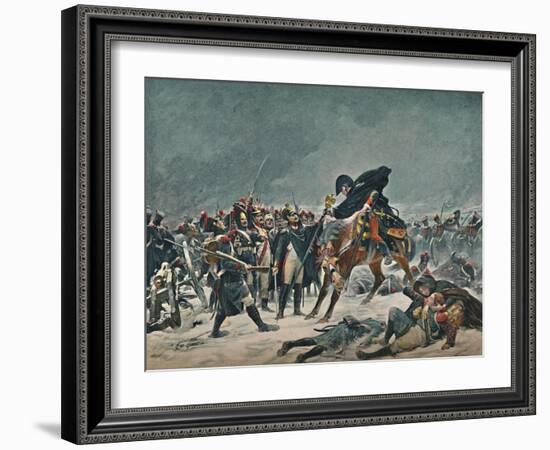 'The Fourteenth of the Line at Eylau', February 1807, (1896)-Unknown-Framed Giclee Print