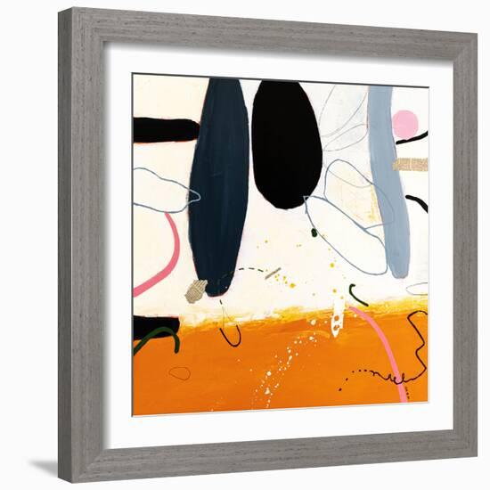 The fourth dream-Hyunah Kim-Framed Art Print