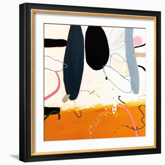 The fourth dream-Hyunah Kim-Framed Art Print