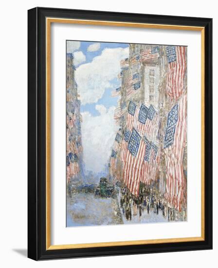 The Fourth of July, 1916-Frederick Childe Hassam-Framed Giclee Print