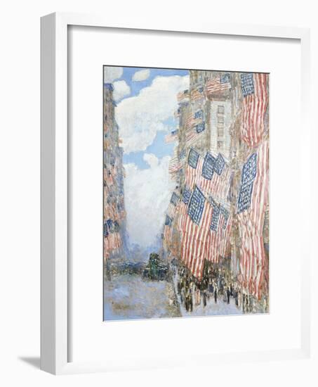 The Fourth of July, 1916-Frederick Childe Hassam-Framed Giclee Print