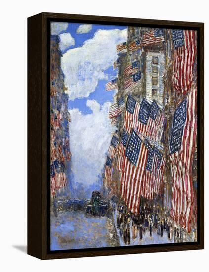 The Fourth of July, 1916-Childe Hassam-Framed Premier Image Canvas