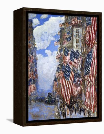 The Fourth of July, 1916-Childe Hassam-Framed Premier Image Canvas