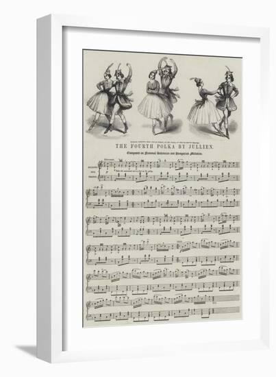 The Fourth Polka by Jullien-null-Framed Giclee Print