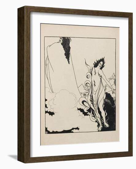 The Fourth Tableau Of the Rhinegold-Aubrey Beardsley-Framed Giclee Print