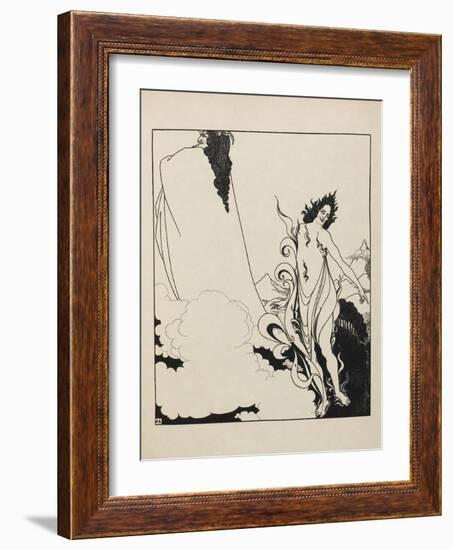 The Fourth Tableau Of the Rhinegold-Aubrey Beardsley-Framed Giclee Print