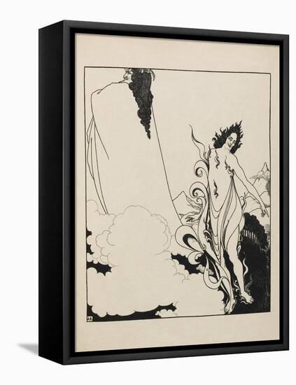 The Fourth Tableau Of the Rhinegold-Aubrey Beardsley-Framed Premier Image Canvas