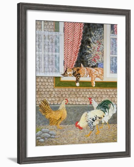 The Fowl and the Pussycats-Ditz-Framed Giclee Print