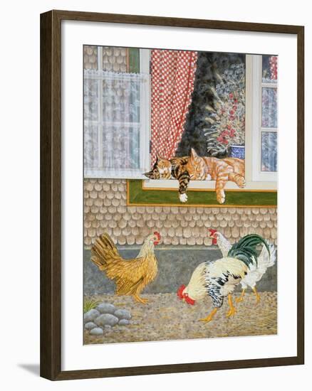 The Fowl and the Pussycats-Ditz-Framed Giclee Print