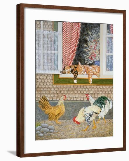 The Fowl and the Pussycats-Ditz-Framed Giclee Print
