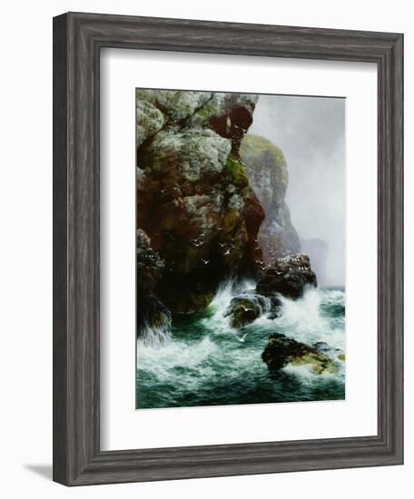 The Fowler's Crag, 1887-Peter Graham-Framed Giclee Print