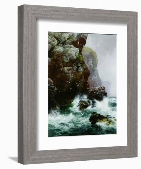 The Fowler's Crag, 1887-Peter Graham-Framed Giclee Print