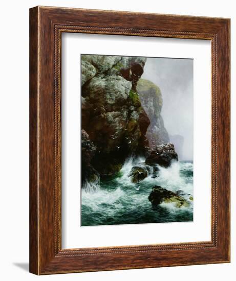 The Fowler's Crag, 1887-Peter Graham-Framed Giclee Print