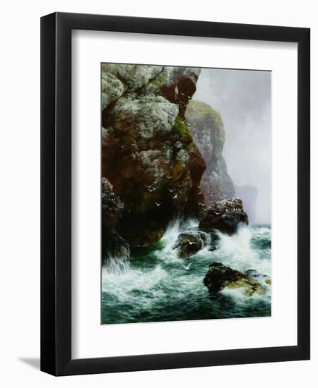 The Fowler's Crag, 1887-Peter Graham-Framed Giclee Print