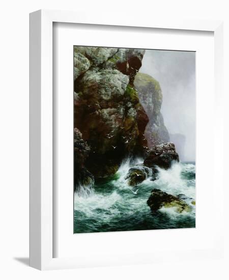 The Fowler's Crag, 1887-Peter Graham-Framed Giclee Print