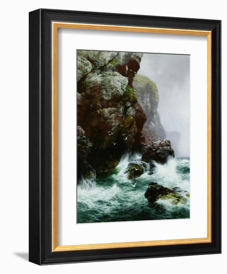 The Fowler's Crag, 1887-Peter Graham-Framed Giclee Print