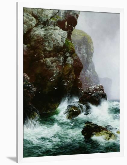 The Fowler's Crag, 1887-Peter Graham-Framed Giclee Print