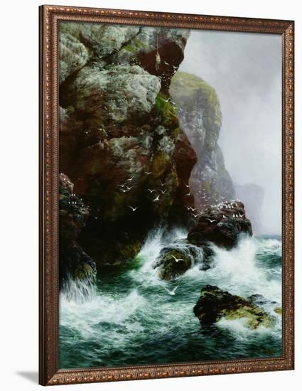 The Fowler's Crag, 1887-Peter Graham-Framed Giclee Print