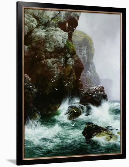 The Fowler's Crag, 1887-Peter Graham-Framed Giclee Print