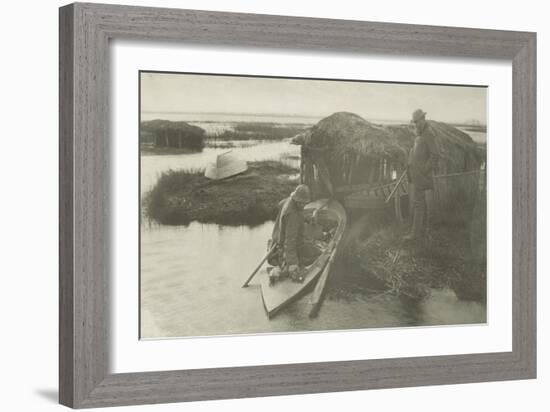 The Fowler's Return, C.1885 (Platinum Print)-Peter Henry Emerson-Framed Giclee Print