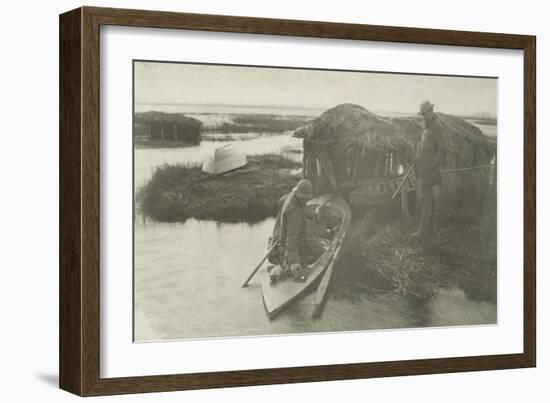 The Fowler's Return, C.1885 (Platinum Print)-Peter Henry Emerson-Framed Giclee Print